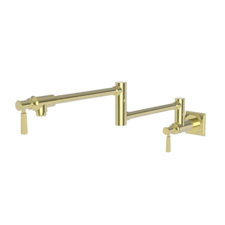 Newport Brass Pot Filler, Wall Mount in Forever Brass (Pvd) 3170-5503-01